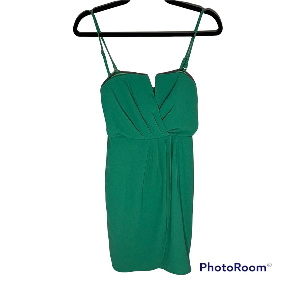 NWT Green Spaghetti Strap Cocktail Dress NWT